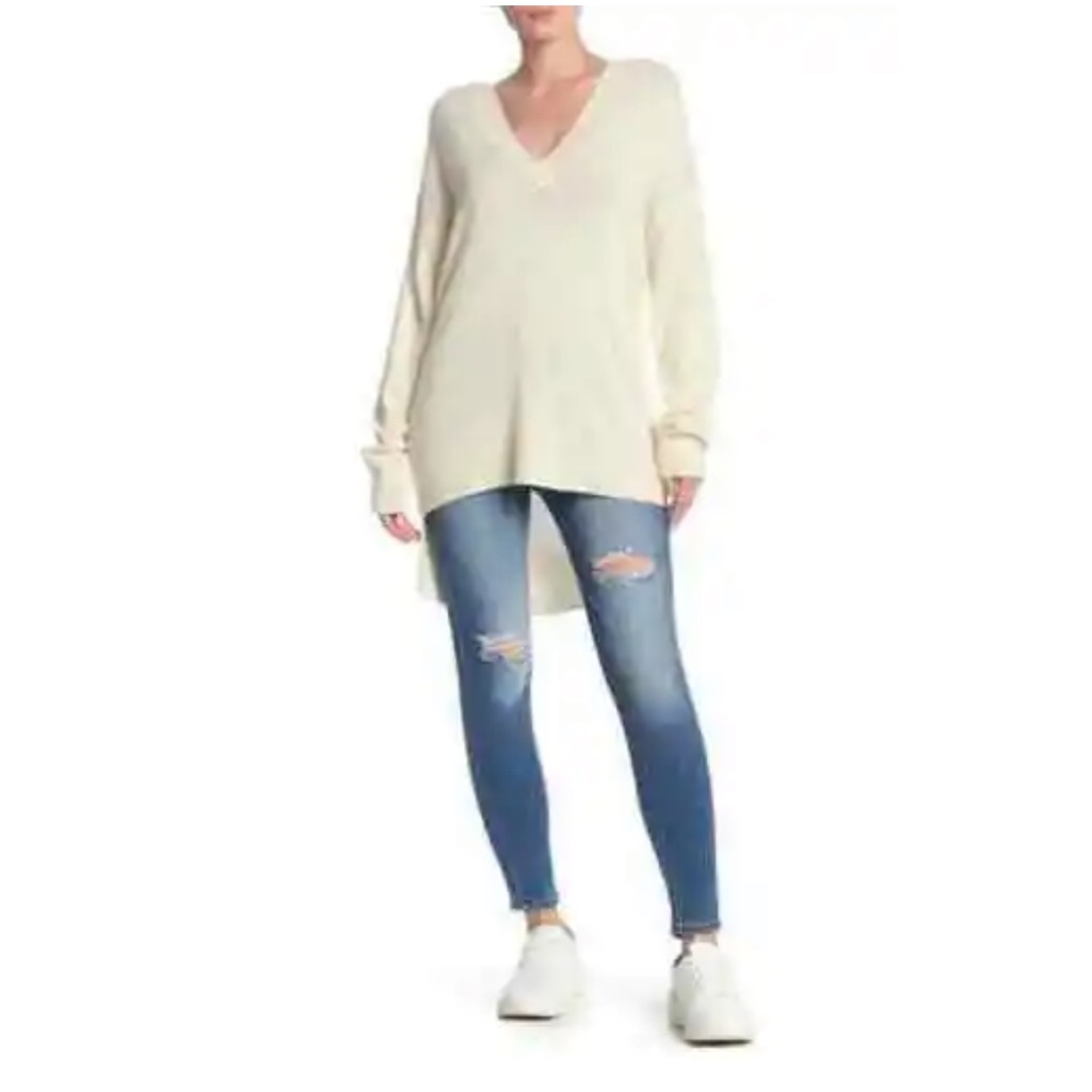 Joie Liamana Wool Blend High/Low Sweater